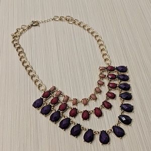 Tiered Gem Necklace